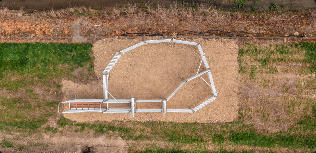 How much does a steel cattle yard cost?