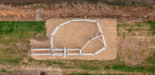 How much does a steel cattle yard cost?